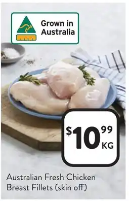 Foodworks Australian Fresh Chicken Breast Fillets offer