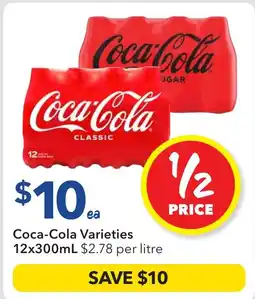 Ritchies Coca-Cola Varieties offer