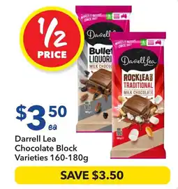 Ritchies Darrell Lea Chocolate Block Varieties offer