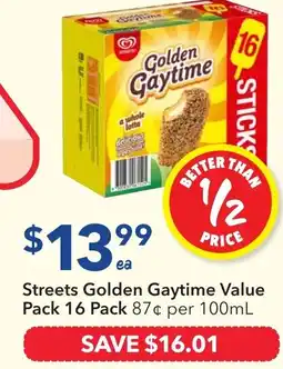 Ritchies Streets Golden Gaytime Value Pack offer