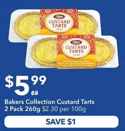 Ritchies Bakers Collection Custard Tarts offer
