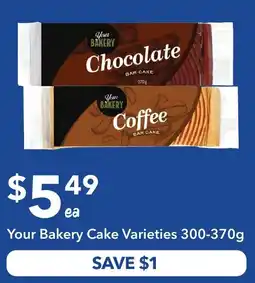 Ritchies Your bakery cake varieties offer