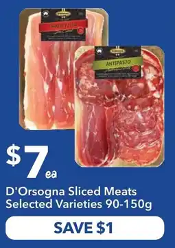 Ritchies D'orsogna sliced meats selected varieties offer