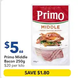 Ritchies Primo middle bacon offer