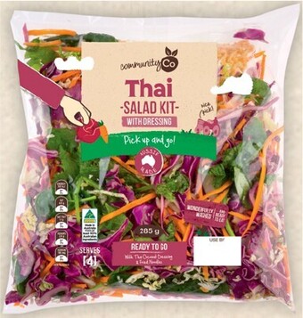 IGA Community Co Thai Salad Kit 285g offer