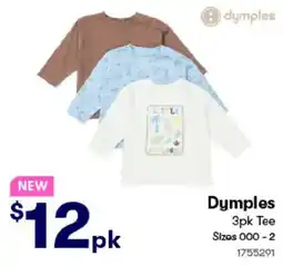 BIG W dymples tee offer