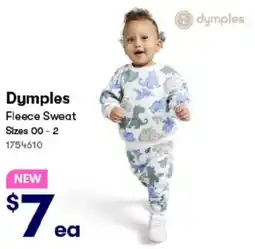 BIG W Dymples fleece sweat offer