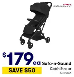 BIG W Safe-n-sound cabin stroller offer