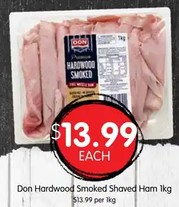 Spudshed Don Hardwood Smoked Shaved Ham offer