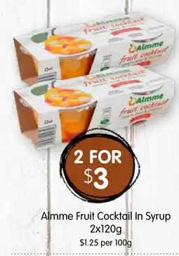 Spudshed Almme Fruit Cocktail In Syrup offer