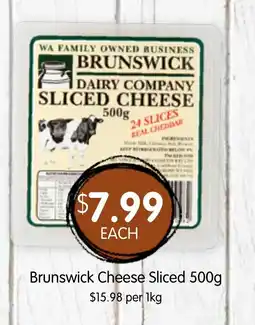 Spudshed Brunswick Cheese Sliced offer