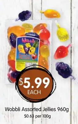 Spudshed Wobbli assorted jellies offer