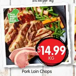 Spudshed Pork Loin Chops offer
