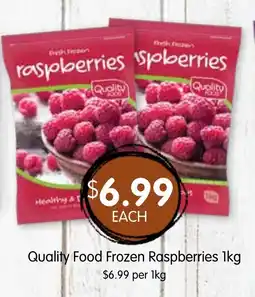 Spudshed Quality Food Frozen Raspberries offer