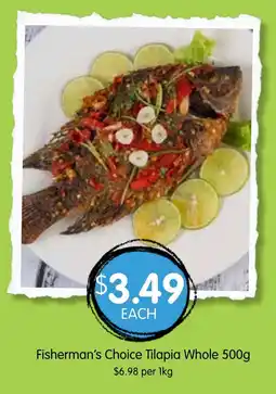 Spudshed Fisherman's Choice Tilapia Whole offer