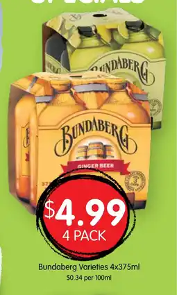 Spudshed Bundaberg varieties offer