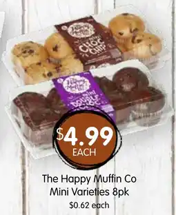 Spudshed The happy muffin co mini varieties offer