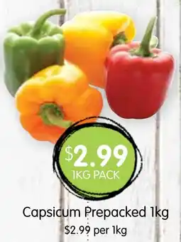 Spudshed Capsicum Prepacked offer
