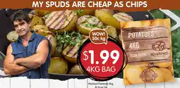 Spudshed Washed potatoes offer
