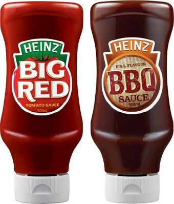 IGA Heinz Big Red Tomato or BBQ Sauce 500mL offer