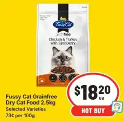 IGA Fussy Cat Grainfree Dry Cat Food offer