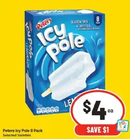 IGA Peters Icy Pole offer