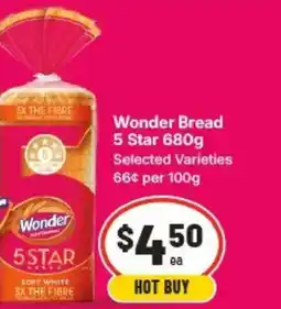 IGA Wonder Bread 5 Star offer