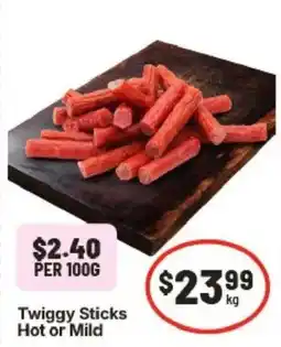 IGA Twiggy Sticks Hot or Mild offer