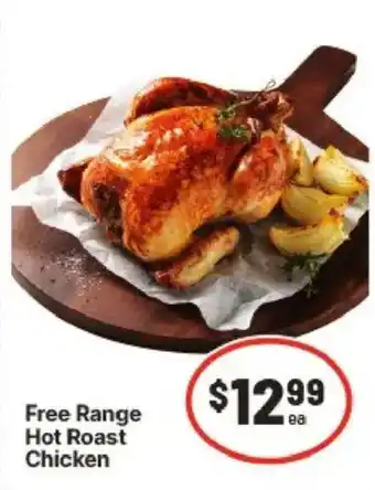 IGA Free Range Hot Roast Chicken offer