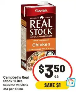 IGA Campbell's Real Stock offer