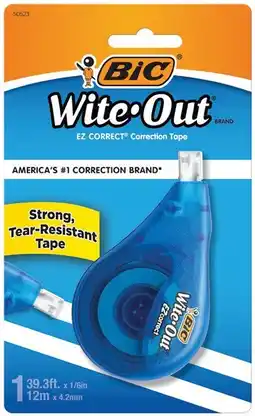 IGA BIC Wite‑Out Correction Tape offer