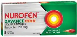IGA Nurofen zavance mini ibuprofen liquid capsules offer