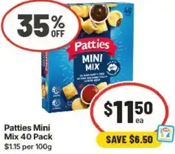 IGA Patties Mini Mix offer