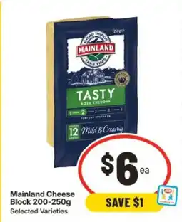IGA Mainland Cheese Block offer