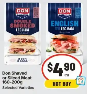 IGA Don Shaved or Sliced Meat offer