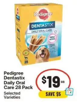 IGA Pedigree Dentastix Daily Oral Care offer