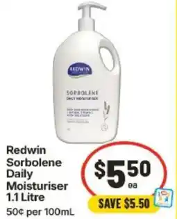 IGA Redwin Sorbolene Daily Moisturiser offer