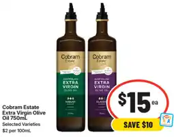IGA Cobram estate extra virgin olive oil offer