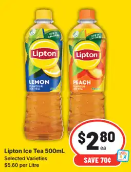 IGA Lipton ice tea offer