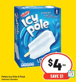 IGA Peters icy pole offer