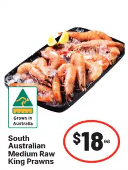 IGA South australian medium raw king prawns offer