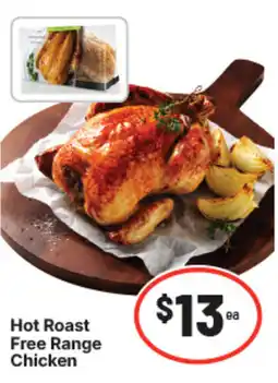 IGA Hot roast free range chicken offer