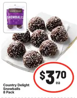 IGA Country delight snowballs offer