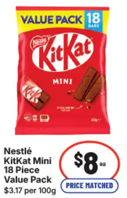 IGA Nestlé kitkat mini offer