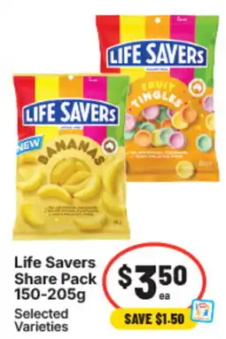 IGA Life savers share pack offer