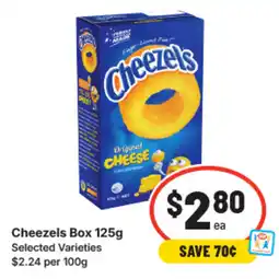 IGA Cheezels box offer