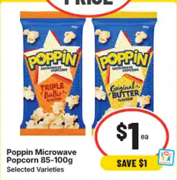 IGA Poppin Microwave Popcorn offer