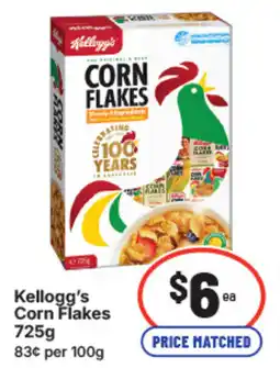 IGA Kellogg's corn flakes offer