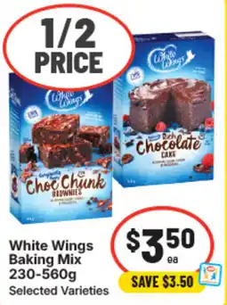 IGA White Wings Baking Mix offer