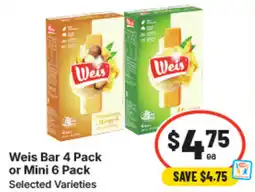 IGA Weis bar or mini offer